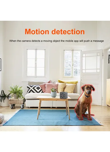 MD18 1080P Security Camera with Motion Detection &amp; Night Vision, Home Pet Baby Monitor