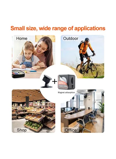 MD18 1080P Security Camera with Motion Detection &amp; Night Vision, Home Pet Baby Monitor