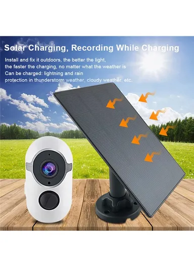5200mAh Tuya Solar Camera HD Remote Low Power Battery Waterproof Dustproof Monitor Camera SN-S3T-SP