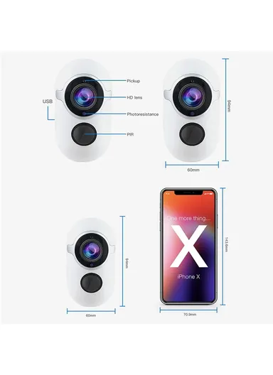 5200mAh Tuya Solar Camera HD Remote Low Power Battery Waterproof Dustproof Monitor Camera SN-S3T-SP