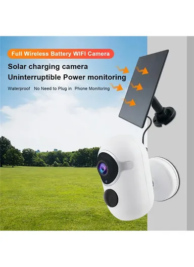 5200mAh Tuya Solar Camera HD Remote Low Power Battery Waterproof Dustproof Monitor Camera SN-S3T-SP