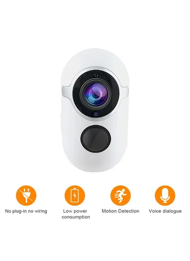 5200mAh Tuya Solar Camera HD Remote Low Power Battery Waterproof Dustproof Monitor Camera SN-S3T-SP