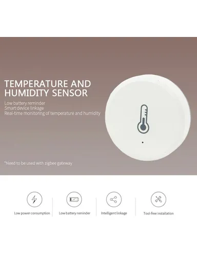 Doodle ZigBee Temperature Monitor Humidity Sensor for Home 