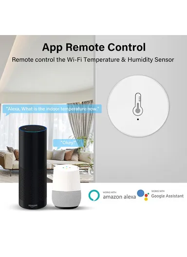 Doodle ZigBee Temperature Monitor Humidity Sensor for Home 