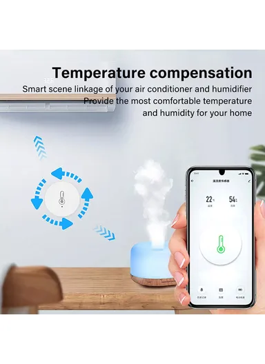 Doodle ZigBee Temperature Monitor Humidity Sensor for Home 
