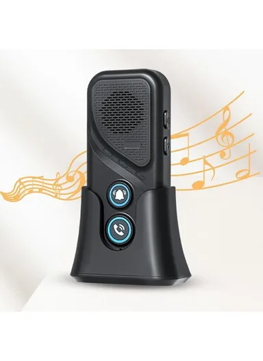 23 Ringtones 5 Volumes Adjustable Wireless Two Way Intercom Doorbell with 1 Transmitter + 1 Receiver M06-1T1 - White