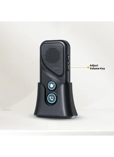 23 Ringtones 5 Volumes Adjustable Wireless Two Way Intercom Doorbell with 1 Transmitter + 1 Receiver M06-1T1 - White