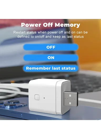 Smart USB Adapter Portable WiFi, Bluetooth-compatible Dual Mode Smart Adapter Support APP Control CZ068-W 