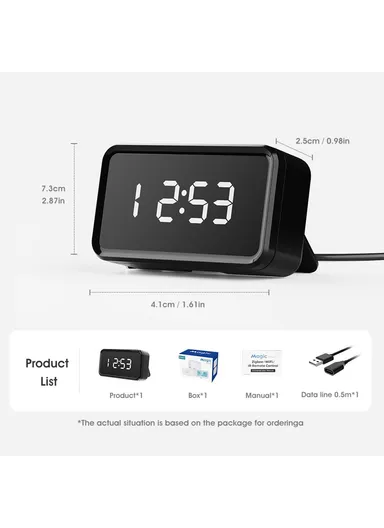 Smart Home Universal Remote Control WiFi, Bluetooth-compatible Infrared Remote Controller with Time Display MG-YKQ100 