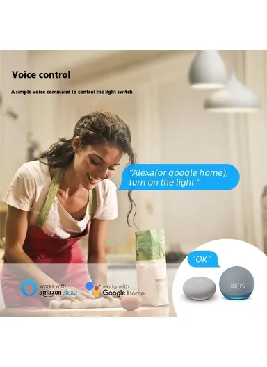 2 Gang Zigbee 3.0 Smart Circuit Breaker Tuya Switch Module Single Live Wire Control LZWSM16 - 2 Channel