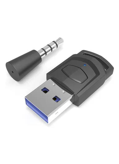 Sony PS5 / PS4 / PC to Headphone Bluetooth-compatible USB 3.5mm Audio Transmitter Wireless Receiver HS-PS5101