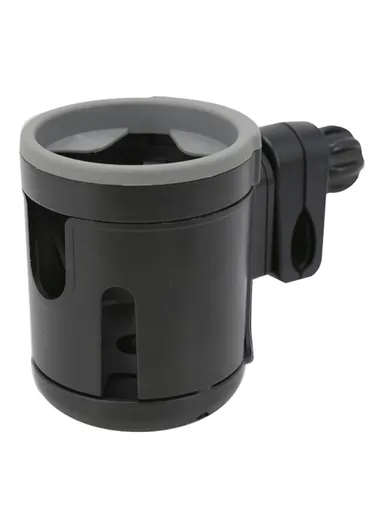 Baby Stroller ABS Dual Cup Bracket Infant Milk Bottle Holder J25-1882-1 (L17 x W9.5 x H12)cm