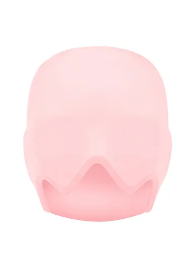 Headache Migraine Relief Hat Gel, Lycra Hot Cold Therapy Mask Cap Hollow Top Cold Compress Head Hood H08196 - Pink