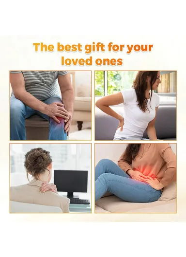 5000mAh Red Light Therapy Waist Belt Heating Massage, Pain Relief Infrared Light Wrap 102312