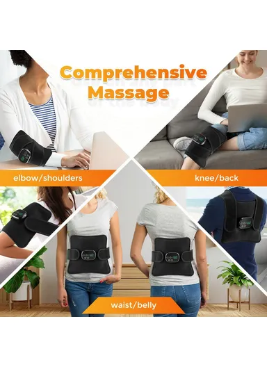 5000mAh Red Light Therapy Waist Belt Heating Massage, Pain Relief Infrared Light Wrap 102312