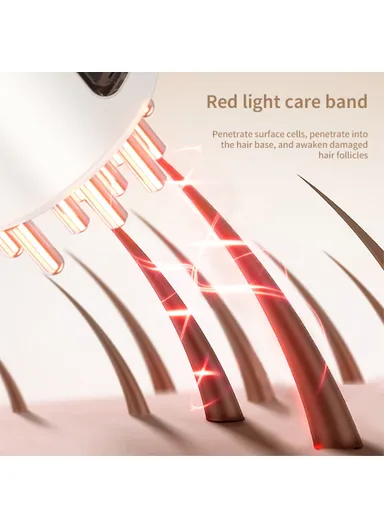 15ml Electric Fluid Guide Comb Red Light Care Scalp Massager Applicator 2327 