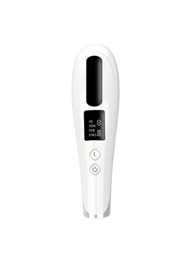 Rechargeable Hair Scalp Massage Comb Electric Cordless Brush Essential, Oil Applicator with Detachable Water Tank DYM-044 - White