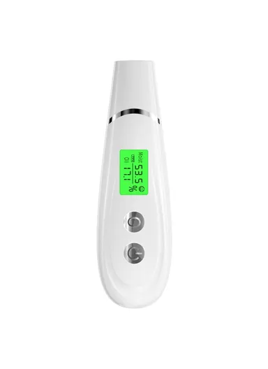 Rechargeable 150mAh Skin Analyzer, Facial Water Oil Degree Tester Digital Display Skin Detector Pen DYM-050 (L12.7 x W5 x T4)cm