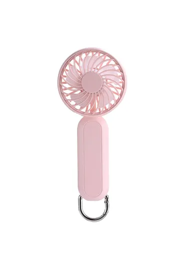 Portable Handheld 5W Fan Rechargeable Fan Mini Summer Cooler A217 - Pink