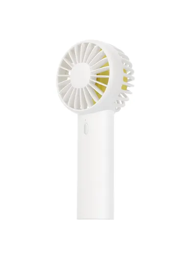 Mini Handheld Fan Cooler 3 Wind Speed Rechargeable Summer Cooling Fan F10 - White