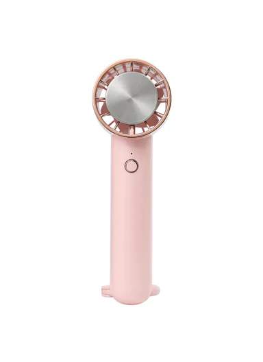 Portable Mini USB Rechargeable Cooling Fan Handheld Summer Mute Fan U16 - Pink