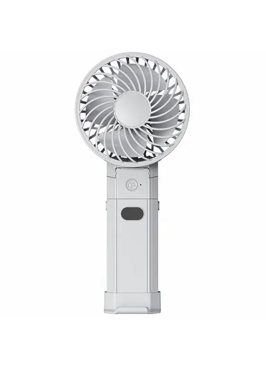 Handheld Foldable Fan Summer Cooler with Power Bank Function RD10 - Grey