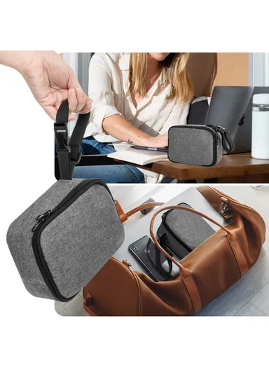 Multi-Use Electronic Accessories &amp; Cable Organizer Storage Bag (W18.5 x D12 x H7)cm