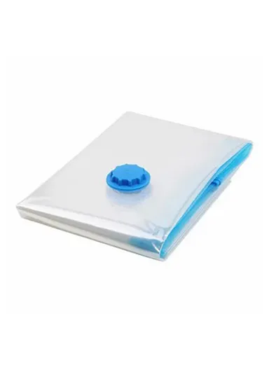 Clothes Pillows Bedding Vacuum Storage Bag Space Saving Vacuum Sealing Bag (L60 x W40)cm - S