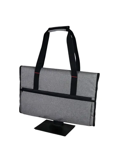 24" LCD Screens and Monitors Protective Monitor Bag with Velvet Lining Travel Carrying Case (W72 x H54)cm - Grey