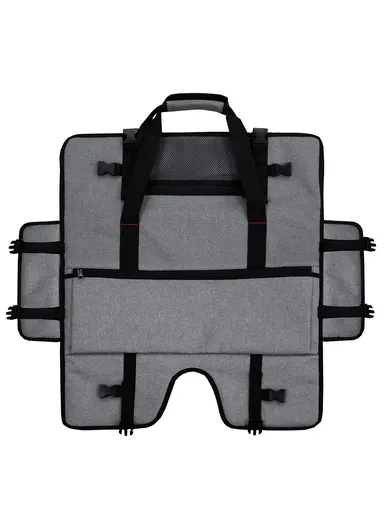 24" LCD Screens and Monitors Protective Monitor Bag with Velvet Lining Travel Carrying Case (W72 x H54)cm - Grey