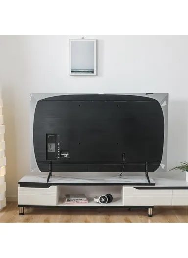 56 - 65 Inch Display Monitor Elastic Dust Cover TV Screen Protector Sleeve - Grey / M