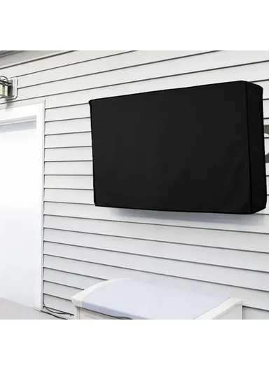 80 - 85 Inch TV Cover Outdoor Waterproof Oxford Cloth Wall Mounted Television Protective Sleeve (L190.5 x W11.43 x H114)cm