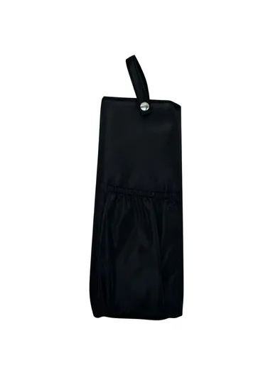 Portable Curling Iron Storage Bag Heat Resistant Travel Home Curling Iron Hanging Organizer - Black