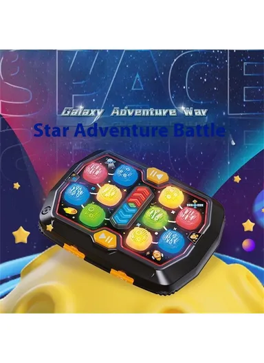 Five Star Toys 2-Player Battle Game Toy Interactive Memory Training Toy for Kids - Black