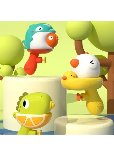 Cartoon Animal Summer Water Gun Kids Fun Toy Water Activity Shooter Plaything, Summer Outdoor Play Beach Sand - Dinosaur