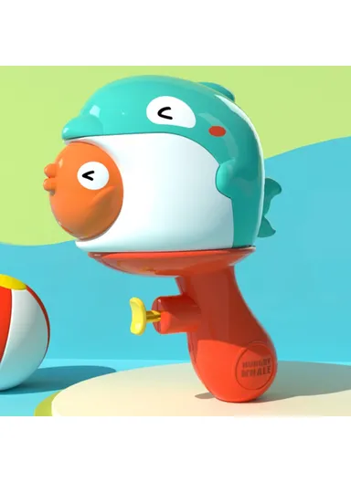 Cartoon Animal Summer Water Gun Kids Fun Toy Water Activity Shooter Plaything, Summer Outdoor Play Beach Sand - Dolphin