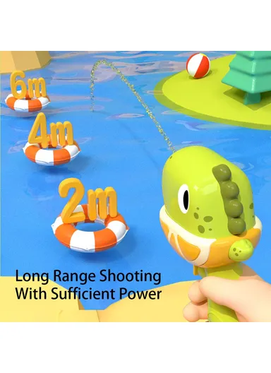 Cartoon Animal Summer Water Gun Kids Fun Toy Water Activity Shooter Plaything, Summer Outdoor Play Beach Sand - Dolphin