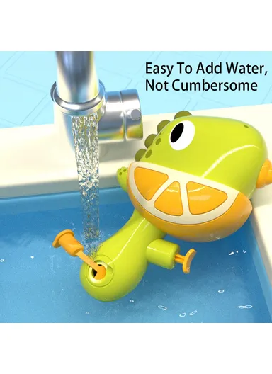 Cartoon Animal Summer Water Gun Kids Fun Toy Water Activity Shooter Plaything, Summer Outdoor Play Beach Sand - Dolphin