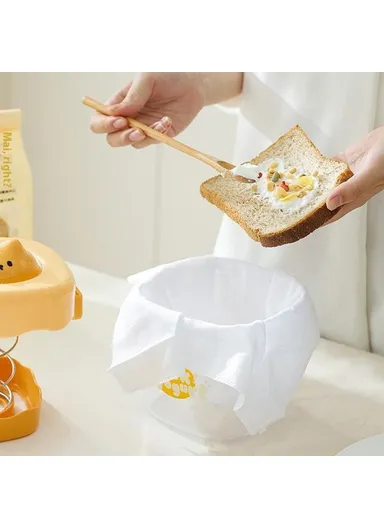 Cartoon Design Greek Yogurt Strainer Cold Brew Yogurt Separator Whey Filter ( BPA Free , No FDA ) - Orange