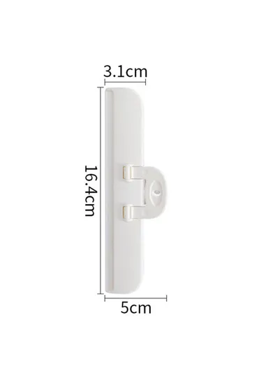 2-Pcs Home Sealing Food Clips, Moisture-proof Food Keeping Fresh Clips (L16.4 x W5)cm - Size: L