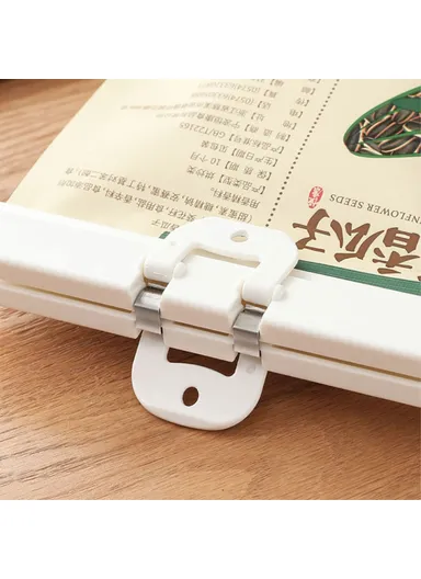 2-Pcs Food Bag Sealing Clips, Cereal Bag, Office Document, Snack, Potato Chip Bag (L6 x W5)cm - Size: S