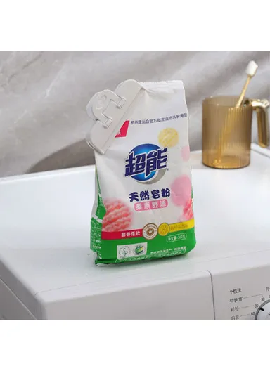 2-PCS Potato Chip Clips Food Bag Clips Bag Sealing Clips Air Tight Seal Clamp for Keeping Food Fresh - M