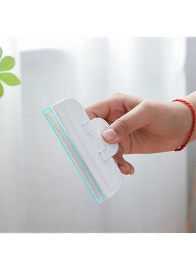 2-PCS Potato Chip Clips Food Bag Clips Bag Sealing Clips Air Tight Seal Clamp for Keeping Food Fresh - M