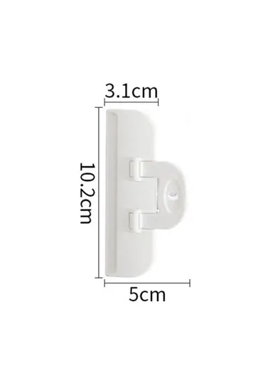 2-PCS Potato Chip Clips Food Bag Clips Bag Sealing Clips Air Tight Seal Clamp for Keeping Food Fresh - M