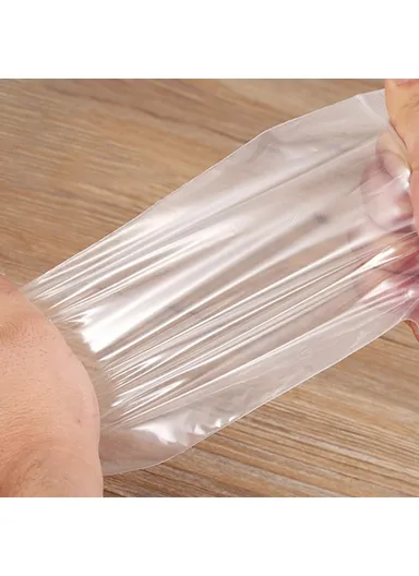 100-Pcs Clear Storage PE Bags Resealable Ziplock Sealing Pouches MX-054 (L40 x W60)cm