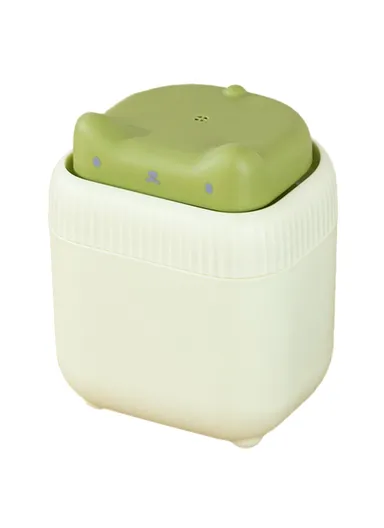 Cute Cat Shaped Dish Soap Dispenser Kitchen Sink Liquid Soap Pump Detergent Dispenser - Green
