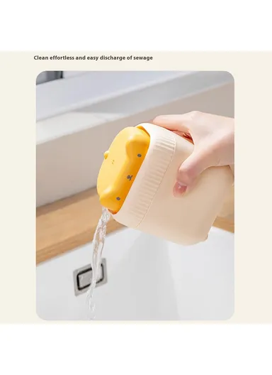 Cute Cat Shaped Dish Soap Dispenser Kitchen Sink Liquid Soap Pump Detergent Dispenser - Green