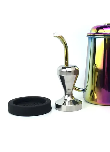 Silicone Coffee Tamp Mat Coffee Tampering Pad Anti-skid Espresso Silicone Mat - Black