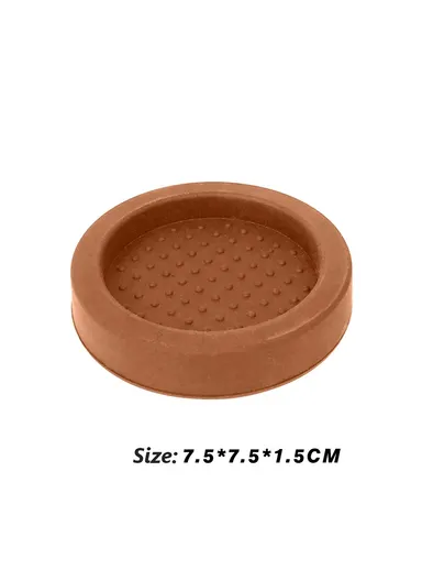 Silicone Coffee Tamp Mat Coffee Tampering Pad Anti-skid Espresso Silicone Mat - Black