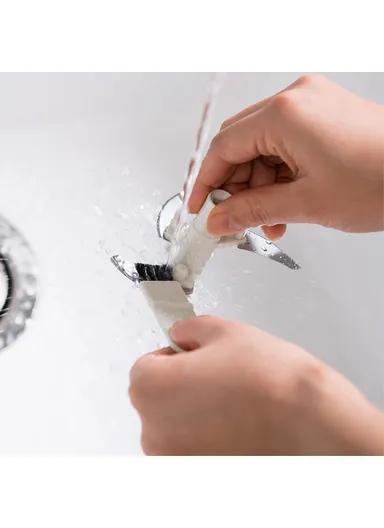 Garlic Press Mincer Pepper Chili Vegetable Meat Grinder Hand Pull Type Chopper Hand Powered Portable Food Processor - Light Green